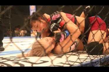 【DEEP JEWELS】横江明日香、“朝倉未来1年チャレンジ”出身・せりなに勝利！グラウンドで圧倒