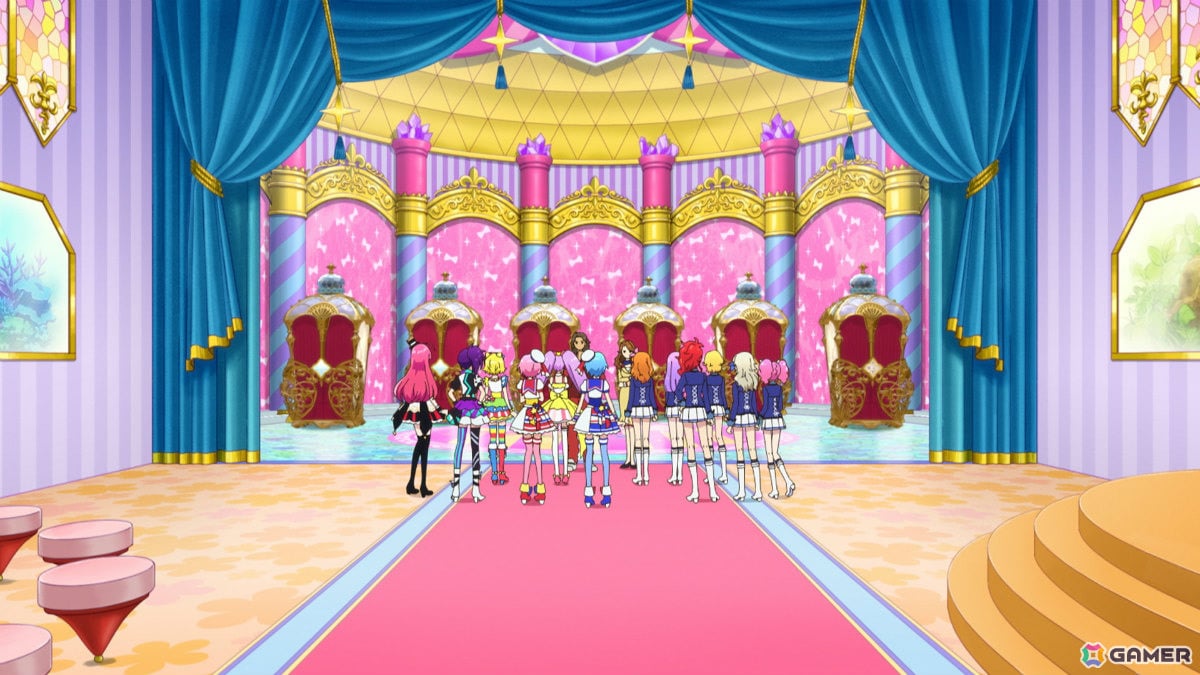 劇場アニメ「アイカツ！×プリパラ THE MOVIE -出会いのキセキ！-」みんなのアイドルパワーで最高のステージに！新たな場面写真が解禁の画像