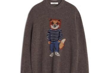 メゾン キツネ「おしゃれを楽しむキツネ」モチーフのTシャツやニット、刺繍キャップなど - ファッションプレス