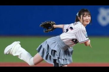 「声優・日高里菜が神宮球場で奇跡の一球⚾✨」