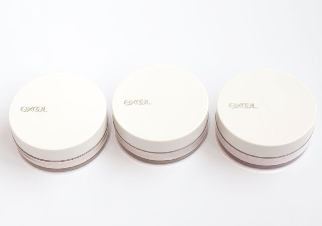 excel　エクストラリッチ セラムインパウダー　3色