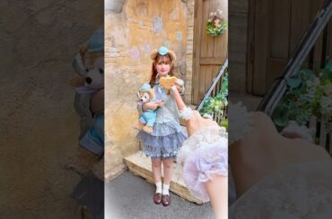 🧸Duffyのトモダチコレクション🧸🎮みんなで20周年衣装バウンドしてダッフィー達をお祝いしてきたよ🥂 #disney #ディズニー #ロリータファッション #shorts