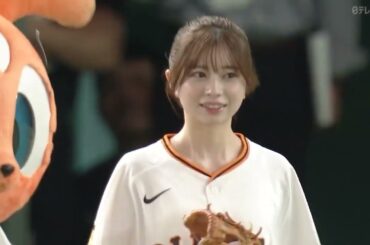 【ファーストピッチ】桜田ひよりさん⚾️日テレ系新水曜ドラマ『ESCAPE それは誘拐のはずだった』に出演