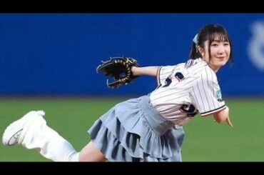 ⚾✨日高里菜、神宮球場でノーバン始球式成功！🎤💖アニメ×野球の夢コラボ実現🔥🎶
