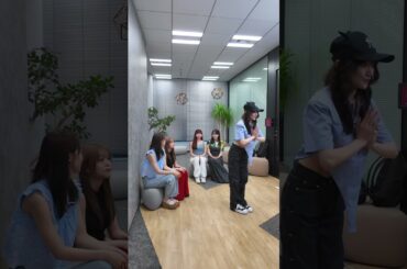 メンバーがこれ踊りすぎて今これ🫣 #別アングル もシュールなのでぜひ👼🏻💙❤️笑#i_Ris #アイドル #i_Ris13周年