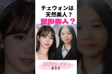 ルセラフィムのキム・チェウォン本当にナチュラル美人？整形の真相は？