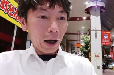 アイドルの聖地 古町7番町ステージ前で加藤美南ちゃん骨格問題解決を伝える