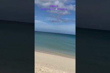 沖縄の海をお散歩🚶‍♀️何気ない日々に感謝　海を眺めていると平和を感じる#沖縄#海#終戦#平和#祈り