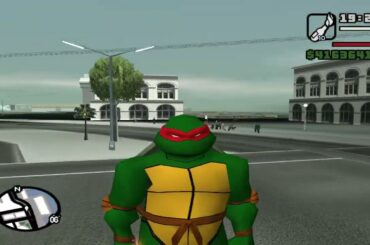 ミュータント・ニンジャ・タートルズ5: The Temple Of Doom Super7 Raphael TMNT 2003 & Mola Ram Figure Commercial