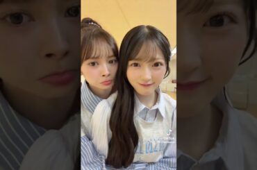 kawaii👑akb48👑⬅️ on the left side of the screen" ⬅️伊藤百花・Momoka Ito👑➡️佐藤綺星・Airi Sato 👑名前と顔を覚えて下さい