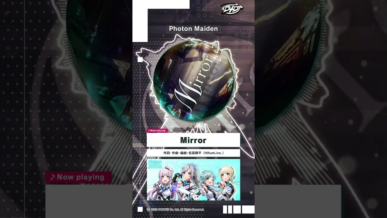 Photon Maiden「Mirror」試聴動画 Photon Maiden「Mirror」試聴動画