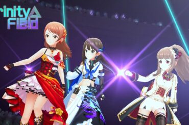 「デレステ」Trinity Field (Game ver.) 渋谷凛、北条加蓮、神谷奈緒 SSR