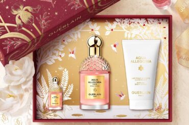 ゲラン“魔法に満ちたおとぎ話”着想25年クリスマスコフレ、甘いローズの香水＆ボディローションをセット - ファッションプレス