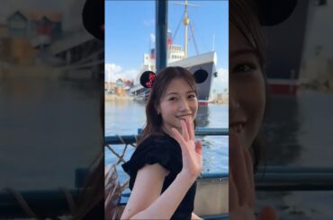 元HKT48 朝長美桜 久しぶりに1日ディズニー🐭🌏 #ディズニーシー#ディズニー