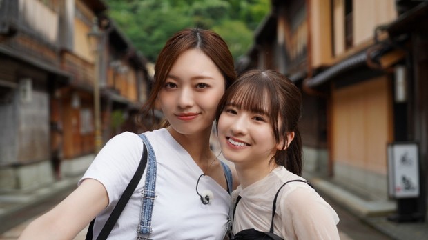 『乃木坂、逃避行。SEASON3』＃12に出演する梅澤美波、菅原咲月