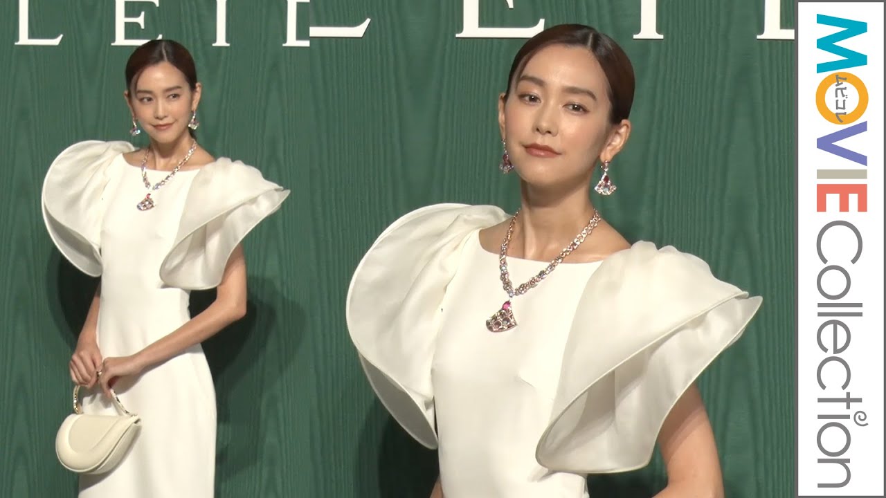 桐谷美玲が純白ドレス「これからの人生もっともっと輝いて行けたら」/「ブルガリ カレイドス 色彩・文化・技巧」 オープニングデイ フォトコール 桐谷美玲が純白ドレス「これからの人生もっともっと輝いて行けたら」/「ブルガリ カレイドス 色彩・文化・技巧」 オープニングデイ フォトコール