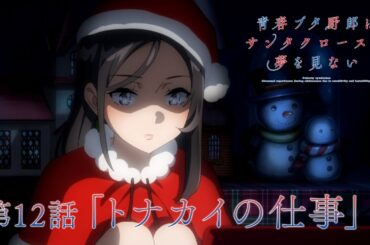 アニメ「青春ブタ野郎はサンタクロースの夢を見ない」WEB予告 | 第12話「トナカイの仕事」