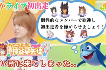 楽しい収録だと思ったんだ。怖い所だった…　バブルガムフェロー役・神谷早矢佳さん ぱかライブ初出走【ウマ娘】