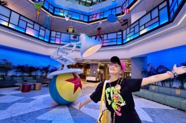 ピクサープレイスホテルに泊まったら隅から隅まで全てがかわいすぎて最高に幸せでした！