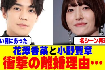 花澤香菜と小野賢章の衝撃の離婚理由…