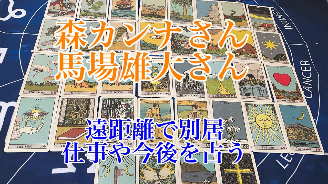 【森カンナ】【馬場雄大】遠距離で別居 離婚引退するの?今後を占う🔮 【森カンナ】【馬場雄大】遠距離で別居 離婚引退するの?今後を占う🔮