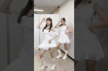 SHOOT...🩷💙🪽#MIIHI #NINA #NiziU #ニジュー #니쥬 #WithU#NiziU_tour #NEW_EMOTION_Tour #FaceToFace #にゅーえも