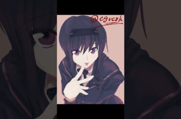 【らくがき】ハッピーバースデーらしい森島先輩（アマガミ）