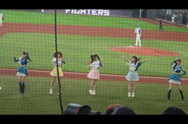 2025-09-22 =LOVE きつねダンス　ヒキ版　3回裏@エスコンフィールド　　日本ハムvsロッテ戦