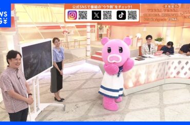 【9月26日 関東の天気】週末は　夏、カムバック！｜TBS NEWS DIG