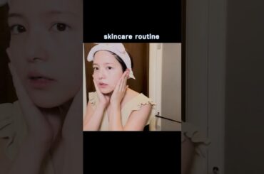 スキンケアルーティン🐥 #川島海荷 #UmiLOG #shorts #vlog #skincare