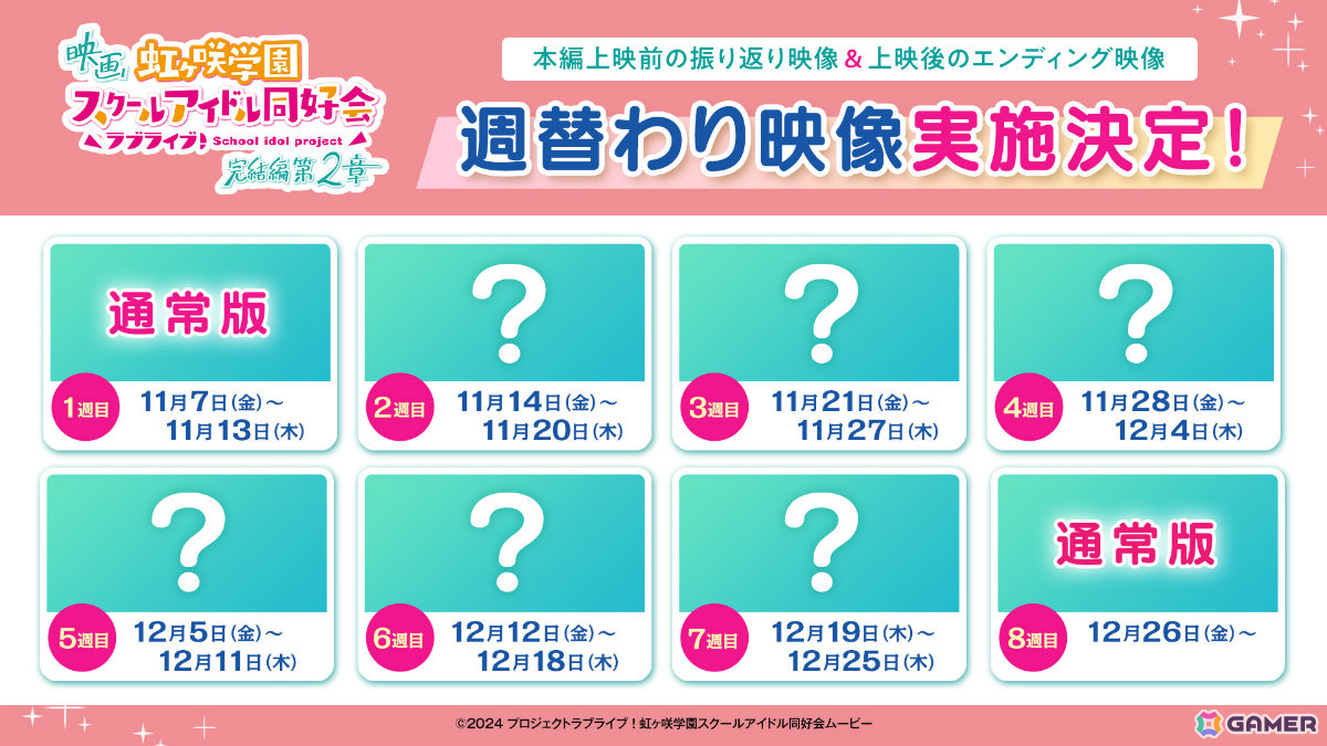 映画「ラブライブ！虹ヶ咲学園スクールアイドル同好会 完結編 第2章」メンバーたちの悩みや想い、劇中パフォーマンスの新規カットなどを映した本予告が公開！の画像