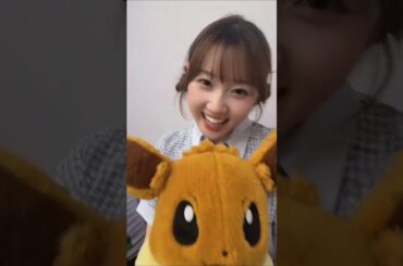 元STU48 甲斐心愛 テレポートチャレンジ失敗。#KLP48 #ポケモン #イーブイ #マレーシア