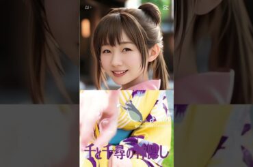 【AI変身】須田亜香里が千尋に！千と千尋の神隠しコスプレ#須田亜香里 #千と千尋の神隠し #千尋 #AI #AI生成 #CapCut #CapCutテンプレート