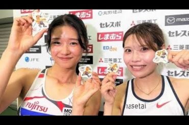 女子100mH　東京世界陸上代表の中島ひとみは12秒91 ! 田中佑美は13秒10　コンディション考慮し決勝は棄権【全日本実業団陸上】yghhh