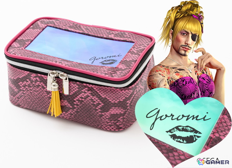 「龍が如く」シリーズから「龍8」プラチナトロフィーやゴロ美モチーフのメイクポーチ、小野ミチオのショルダーポーチなどがSuperGroupiesコラボアイテムとして登場！の画像