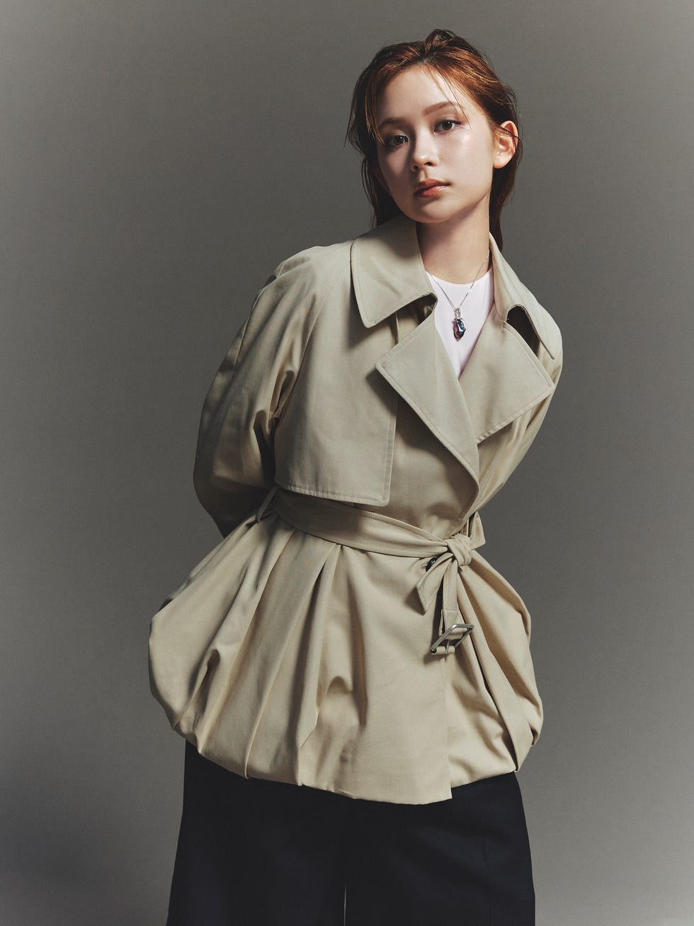 畑芽育が着こなす、2025秋冬トレンドーthe icons－