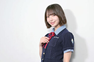 16歳ながら大人っぽい雰囲気の日向坂46渡辺莉奈。今後のさらなる活躍が楽しみです（撮影・滝沢徹郎）