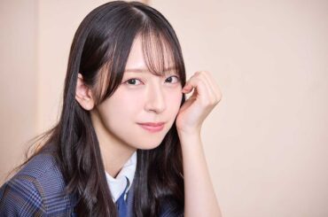 インタビューに応じた日向坂46の金村美玖【写真：くさかべまき】