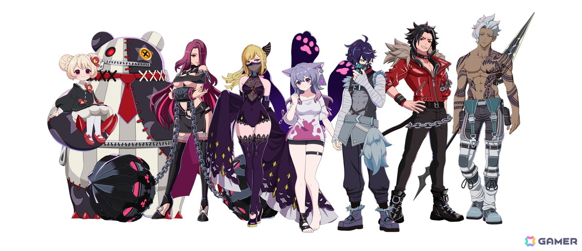 奪い合いアクションバトル「OUTRANKERS」のベータテストが開催！主要キャラクターの声優陣も発表の画像