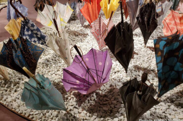 イイダ傘店 20周年記念展覧会「わたり」がスパイラルガーデンで開催