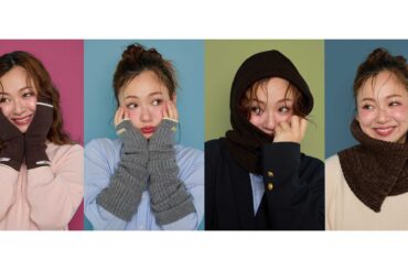 機能性ライフスタイルブランド「Yoki」2025年秋冬新作 ニット小物4型が9月25日(木)より販売開始 | クロスプラス株式会社