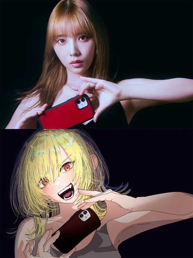 与田祐希／原作コラボビジュアル（C）「死ぬまでバズってろ！！」製作委員会・MBS