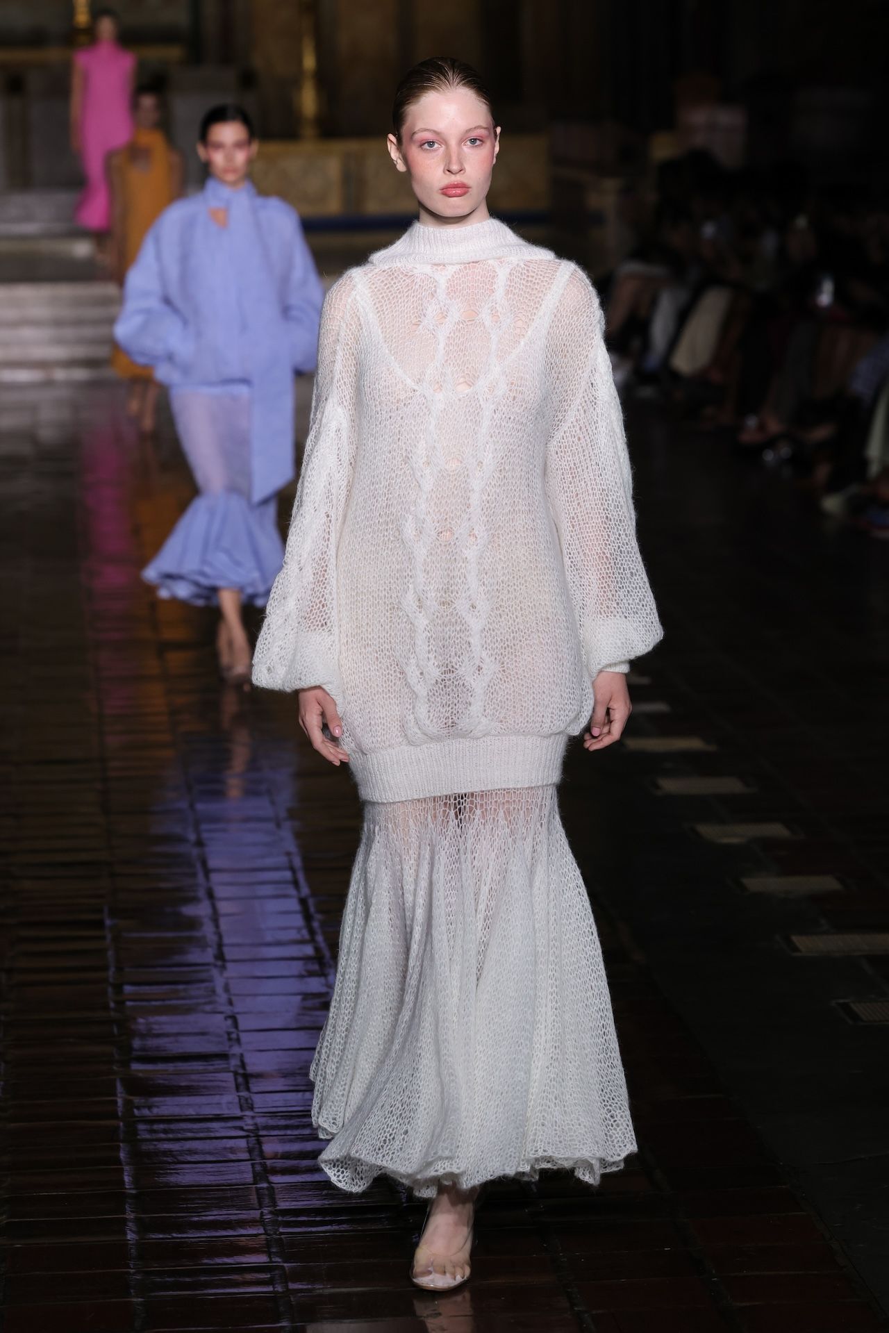 プラバル・グルン（PRABAL GURUNG）2026年春夏コレクションModel on the runway at Prabal Gurung fashion show as part of SpringSummer 2026 New...