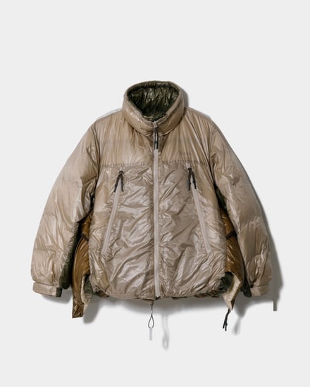 ビューティフルピープルとナンガのダウンブルゾン