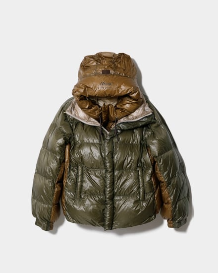 ビューティフルピープルとナンガのダウンブルゾン