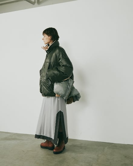 ビューティフルピープルとナンガのダウンブルゾン