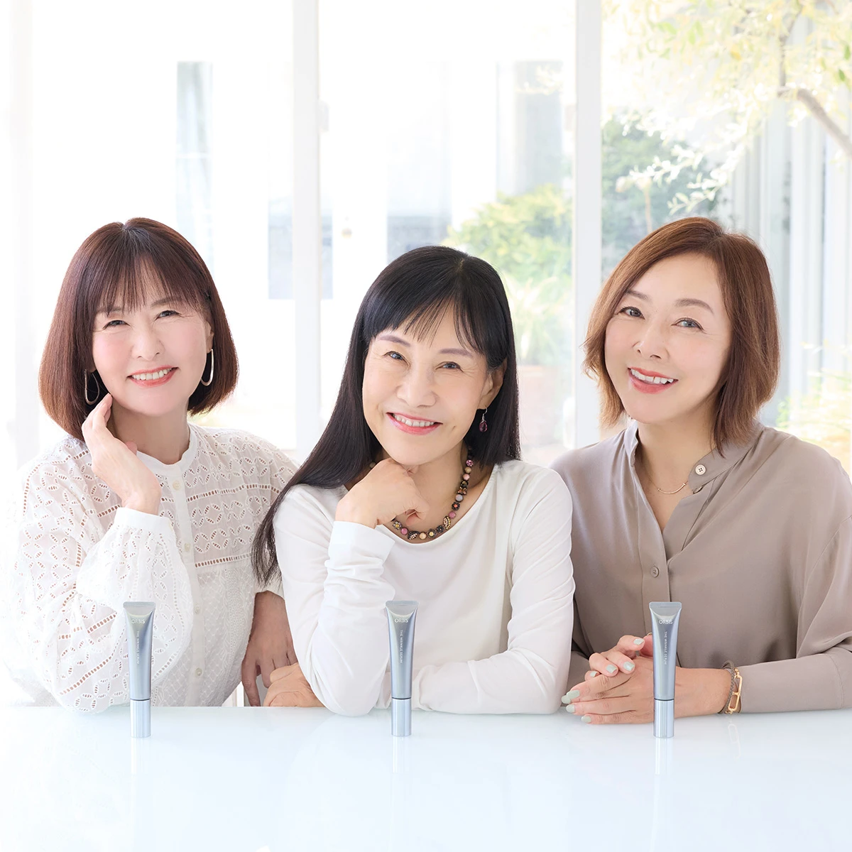 美容賢者がオルビス新名品を徹底考察　近藤須雅子さん　倉田真由美さん　小田ユイコさん