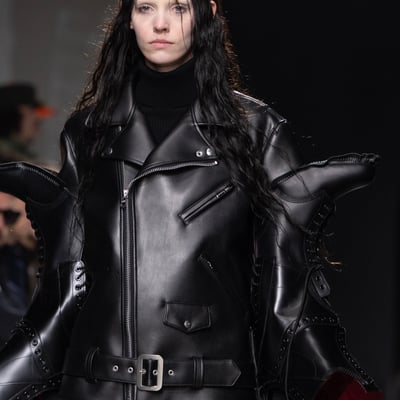 JUNYA WATANABE RIDERʼS JACKET CUSTOM W/1490Ⅰの着用画像