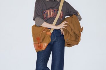 この秋はストレートデニムに、Tシャツ×シャツを重ね着しましょ！【FUDGE 10月号連動企画 – 濃紺デニムがあれば。| DAY 8】 | FUDGE FRIEND | ファッション