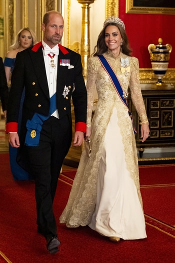米トランプ大統領夫妻が訪英。メラニア夫人とキャサリン妃、英米ファッションの競演！_img3